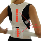 Orthopädische Magnetweste zur Haltungskorrektur, Gürtel für die Gesundheitsfürsorge, verstellbarer Haltungskorrektor, Korsett, Rückenstütze, Bandgürtel